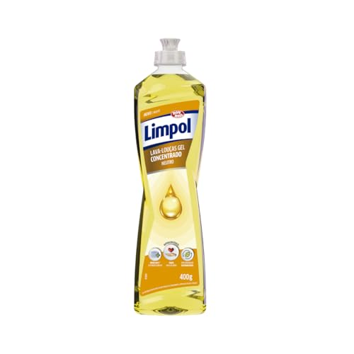 Detergente Gel Concentrado para Louças Limpol, Neutro, 400g