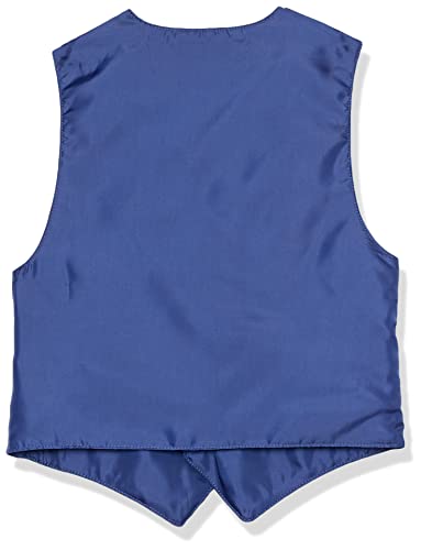 Van Heusen Boys' 4-Piece Formal Suit Set, Vest, Pants, Collared Dress Shirt, And Tie, Blue Jean, 2T #TOP1