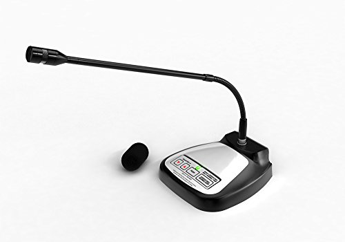 SpeechWare TBK3 3-in-1 TableMike USB Gooseneck Microphone with Exclusive Variable Long-Range Self Adjusting Input