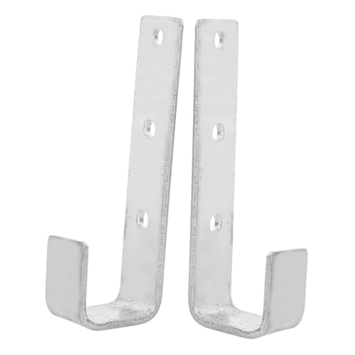 Support d'échelle pour lit superposé iplusmile argenté en lot de 2 crochets résistants - 2