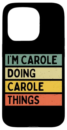 I'm Carole Doing Carole Things �ʔ������� �X�}�z�P�[�X iPhone 15 Pro �p