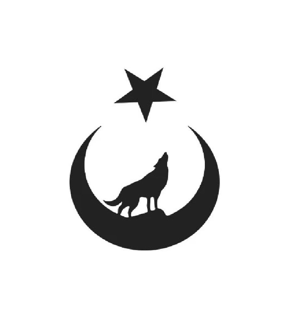 Bertdcx Black Auto Accessory Interesting Wolf And Moon Car Sticker Accessories Car Styling Decal Vinyl Pvc(Black)