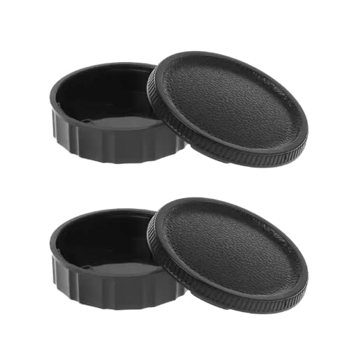 CY Camera Body Cap & Rear Lens Cover Compatible for CONTAX, Compatible for Yashica Camera kit C/Y Mount Lens (2 Pack)