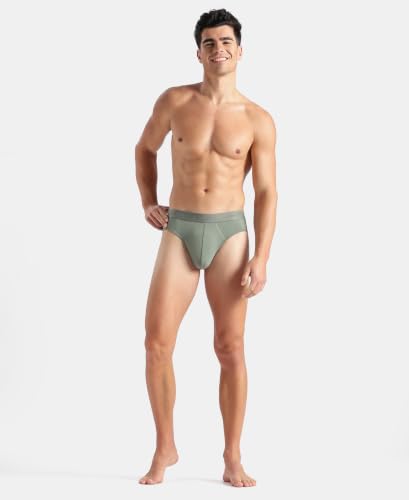 Image of Jockey IC24 Men Tencel Micro Modal Cotton Elastane Stretch Solid Brief with Natural StayFresh Properties