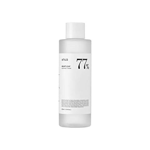 Anua Heartleaf 77% Soothing Toner I pH 5.5 Skin Trouble Care, Calming Skin, Refreshing, Purifying (250ml / 8.45 fl.oz) Cover