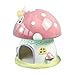 Hamster Hideout Lovely Cage Accessories Hedgehog House for Guinea Pig Chipmunk Small Animals Hedgehog Dwarf Hamster, Pink