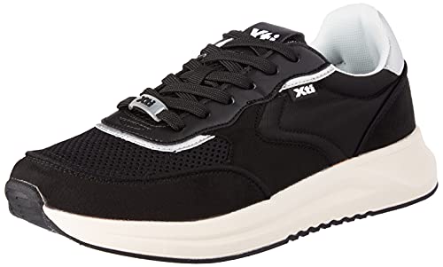 XTI 43326, Scarpe da Ginnastica Donna, Nero, 37 EU...