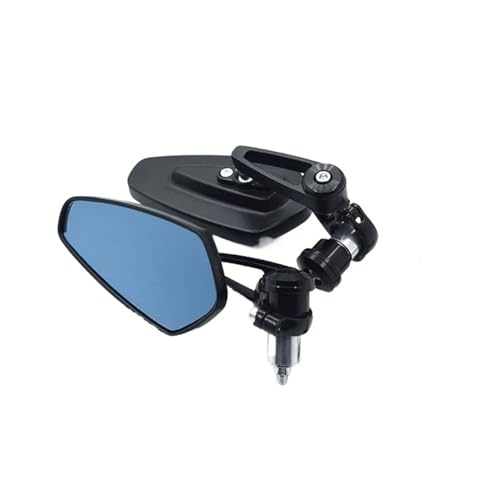 Espejos de Manillar 22mm con Cristal Antirreflejos para Moto Honda CBR