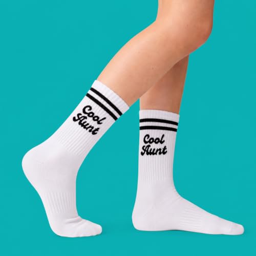 Crewzies Cool Aunt Socks for Women, Funny Aunt Gifts - image 2