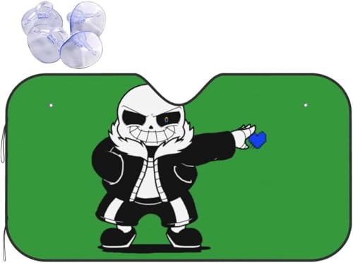 車用サンシェード アンダーテール サンズ 日よけ 車フロントガラスカバー 日除けシェード 遮光断熱 紫外線カット 四季用 取り付けが簡単 折り畳み式 防水材料 雪対策 凍結防止シート 吸盤付き カー用品 140×76cm