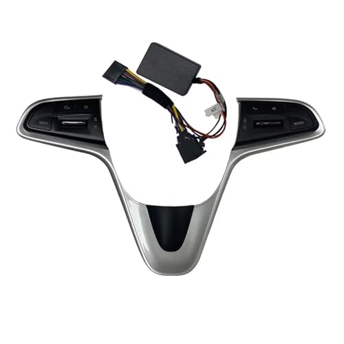 Bouton volant pour Chevrolet Sail 3 2015-2018 avec commande multimédia audio