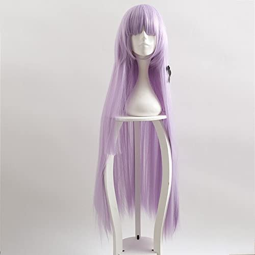 VLEAPDanganronpa Dangan-Ronpa Kyoko Kirigiri Women's Cosplay Costume Dress Set with Gloves Halloween Cosplay Costume and Fashion Wig Shirt Tie L Beige