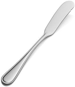 Tuscany Flat Handle Butter Spreader - Pack of 12