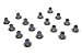 COMP Cams 528-KIT Spring Seat and Seal Kit for GM 5.3/6.0L LS