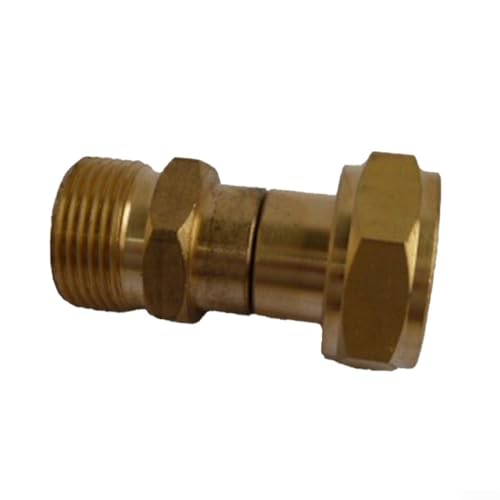 M22 articulación giratoria 14mm para lavadoras de alta presión eliminan torceduras y torsiones en manguera