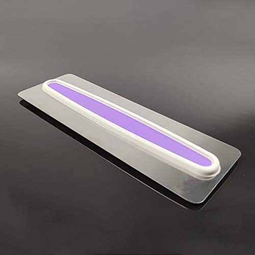 Honorall 3pcs Bolo raspador mais suave creme de decoração pente e glacê mais suave, borda de decoraç