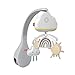 Fisher-Price - Mobile Arc-en-Ciel 2 en 1 - Veilleuse Musicale - Mélodies et Sons Apaisants - Éléments Suspendus en Peluche - Cadeau dès la Naissance, HBP40