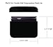 Black 2 oz Double Wall Plastic Jars with Lids (12 pk) with Mini Jar - PET Round Refillable Containers
