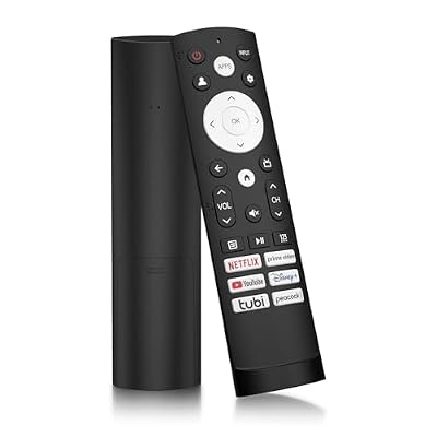 Replacement for Hisense Smart Google TV Remote Control, Compatible with Hisense Google UHD ULED QLED 4K Smart TVs