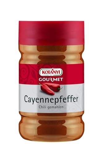 Kotanyi Cayennepfeffer gemahlen für Großverbraucher und Gastronomie, 440 g