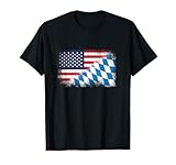 Bayern Flagge - Amerika Flagge