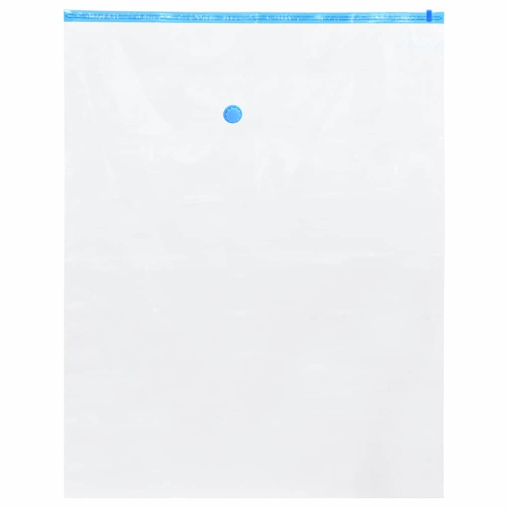 Vakuumbeutel Set 20 Stück 100 x 80 cm zur platzsparenden Aufbewahrung von Kleidung Bettwäsche und Heimtextilien Vakuum-Aufbewahrungstaschen