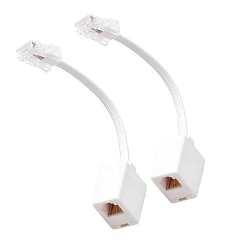 ANYTOP RJ45-RJ11ϊA_v^ RJ45]RJ11ϊRlN^ C[TlbgA_v^[ RJ45 8P8C IX to RJ11 6P4CX M/FP[u 88c-64c LANWbNdbɁi2pbN zCgj
