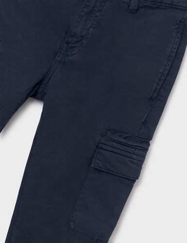 Mayoral Slim fit Cargo Pants for Boys Navy3