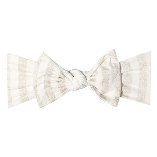 Image of Copper Pearl Baby Bows: Stylish Headbands for Baby Girls, Premium Soft and Stretchy Baby Headbands, Perfect for Newborns, Trendy Designs - Coastal