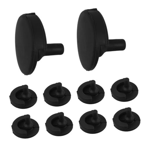 BIUDECO 10pcs Air Fryer Tray Bumpers Air Fryer Replace Bumpers Black Air Fryer Tray Bumpers