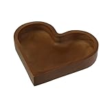 Contenu : 1 plateau à bijoux en forme de cœur, il mesure 170 x 145 x 30 mm