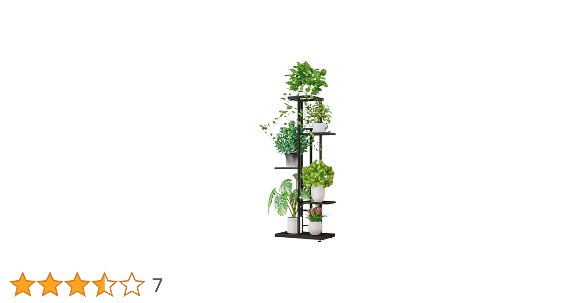 Amazon.co.jp: Poxvalzor プラントスタンド 5段 屋外 室内 室内