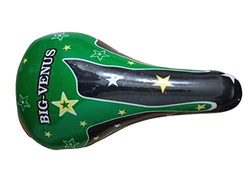 Classy Looks PU Cushion Form Saddle Seat for 12T, 14T, 16T, 20T Size Bicycle, Kids Cycle (Multicolour)