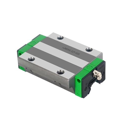 Curseur linéaire HGW25HC à bride allongée en acier haute précision pour guidage CNC
