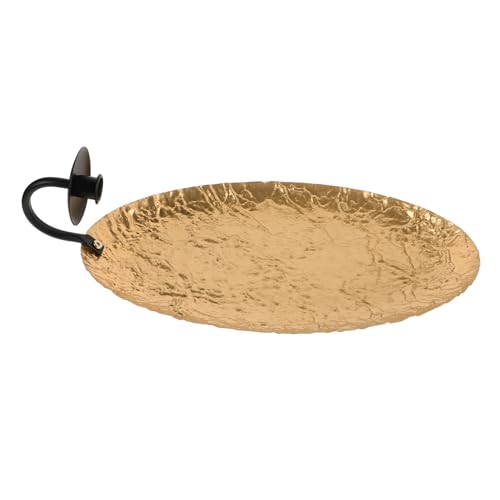 FUNOMOCYA Elegant Wall Decor Metal Candle Holder for Living Room Wall Sconce Home Decorative Art