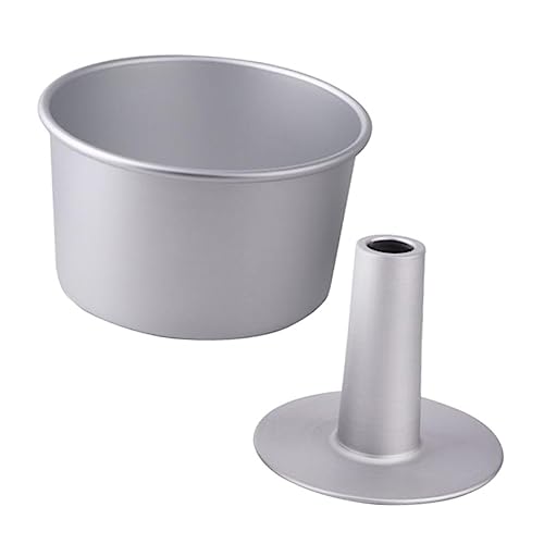 ABOOFAN Donut-herstellungsform Engel Brot Runde Backform Kuchenformen Zum Backen Backzubehör Bäckerei Ausgehöhlte Kuchenform Tief Container Mehrzweck Aluminiumlegierung