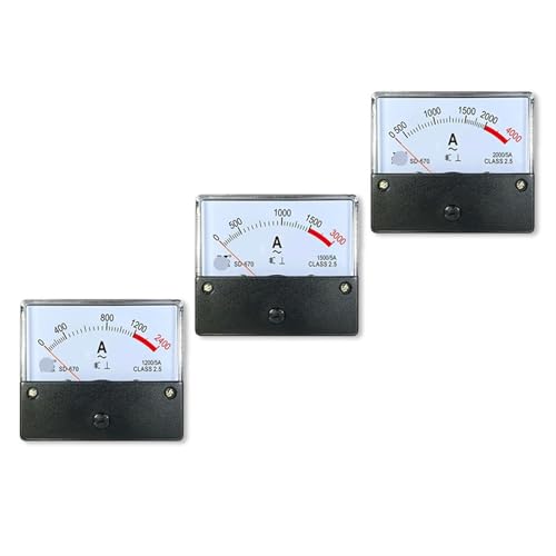 Ampèremètre de surcharge CA SD670 pointer pour tableau électrique 100-5A 200A - 4