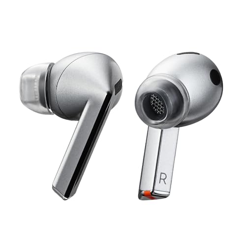 AZLA SednaEarfit Crystal Lot de 2 paires d'embouts de rechange pour Galaxy Buds 3 Pro Noir fumé