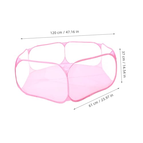 KOCKSHION �܂肽���݉\�ŒʋC���̗ǂ��Z�p�`�y�b�g�t�F���X �������p �T�[�N�� �L �����������p���b�V���z���v���C�y��