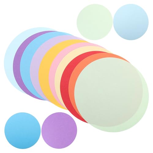Papier origami rond multicolores pour projets décoratifs de chambre d'enfant