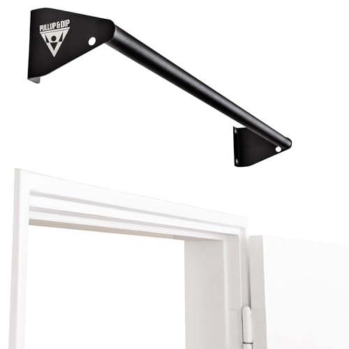 PULLUP & DIP Klimmzugstange zur Wandmontage über Türrahmen – Stabile Reckstange für Home Gym – Ideal für Klimmzüge, Chin-Ups, Beinheben & Turnringe – Robuste Stahlkonstruktion PULLUP & DIP Klimmzugstange zur Wandmontage über Türrahmen – Stabile Reckstange für Home Gym – Ideal für Klimmzüge, Chin-Ups, Beinheben & Turnringe – Robuste Stahlkonstruktion
