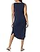 Amazon Essentials Women's Jersey Regular-Fit Sleeveless v-Neck Midi Dress (Previously Daily Ritual), Navy, XX-Large