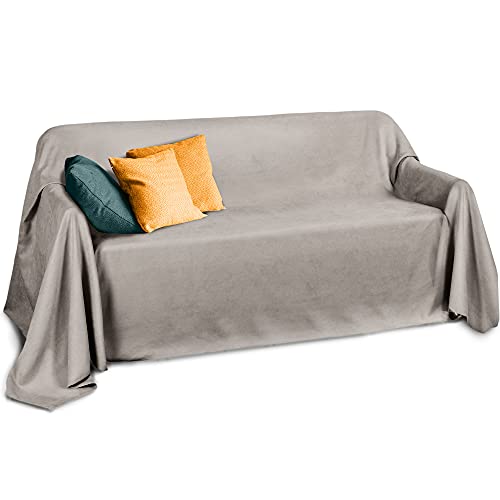 Beautissu Tagesdecke 210x280 cm Überwurfdecken für Sofa Romantica...