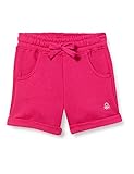 100% algodón United Colors of Benetton (Z6ERJ) Bermuda 3j68i0973 Pantalones Cortos, Fucsia 2l3, 24 Meses para Bebés