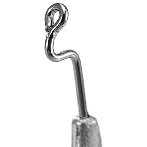 Yialia 5 PCS Cabeça Jig Gancho Farpado 1.5g 2.5g 3.5g 4g Aço Carbono Gancho de Pesca Equipamento de