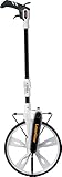 Laserliner Messrad, RollPilot S12 Distanzmessrad, Roll-Entfernungsmesser bis 9.999,9 m, präzise Messung mit Feinskala, einklappbar