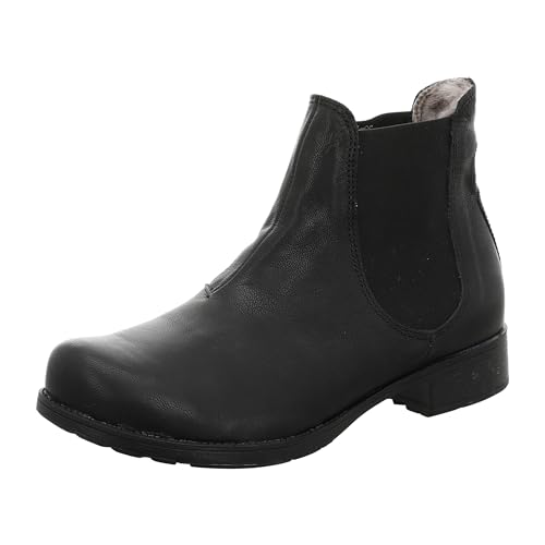 Bottines Chelsea femme Think! sans chrome pour pieds sensibles en peau d'agneau