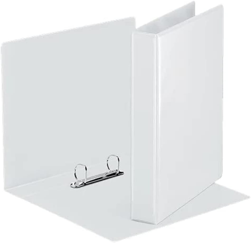 Rexel A5 Presentation Binder, White, 25 mm 2DRing Diameter, 2115583