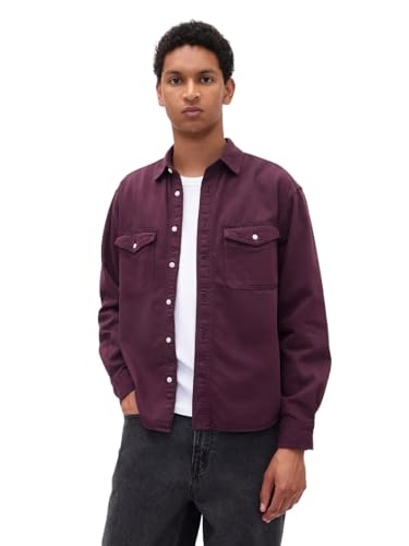 Chemise en jean Gap pour homme avec denim premium et finitions soignées
