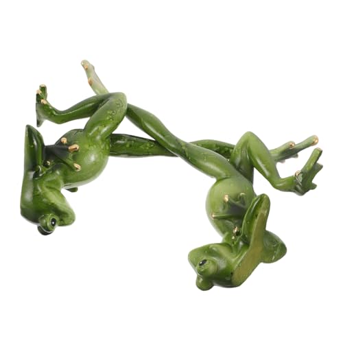 Figurine Grenouille de Yoga poses fantaisistes pour un intérieur serein
